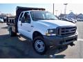 2004 F450 Super Duty XL SuperCab 4x4 Chassis Dump Truck #3