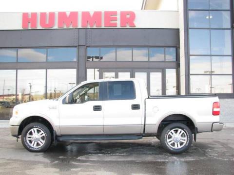 Silver Metallic Ford F150 Lariat SuperCrew 4x4.  Click to enlarge.