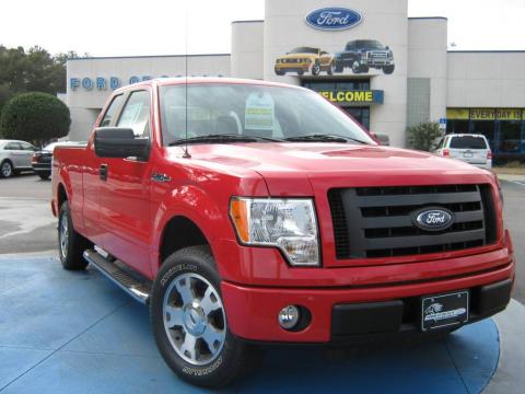 Vermillion Red Ford F150 STX SuperCab. Click to enlarge. Vermillion Red Ford F150 STX SuperCab. Click to enlarge.