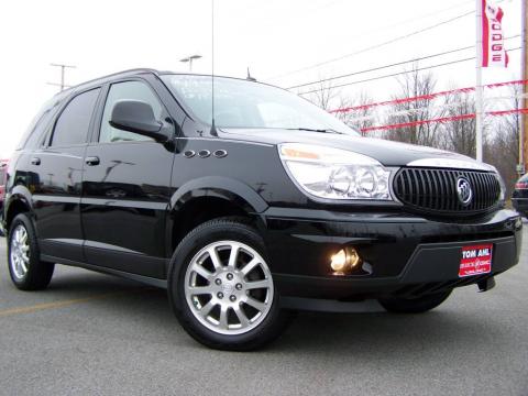Black Onyx Buick Rendezvous CX.  Click to enlarge.
