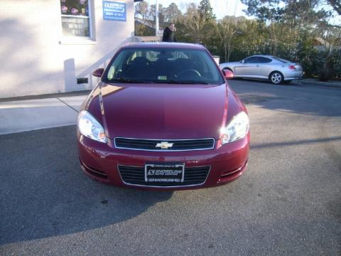 Sport Red Metallic Chevrolet Impala LS.  Click to enlarge.
