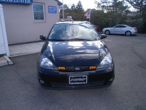 Pitch Black Ford Focus SVT Coupe.  Click to enlarge.