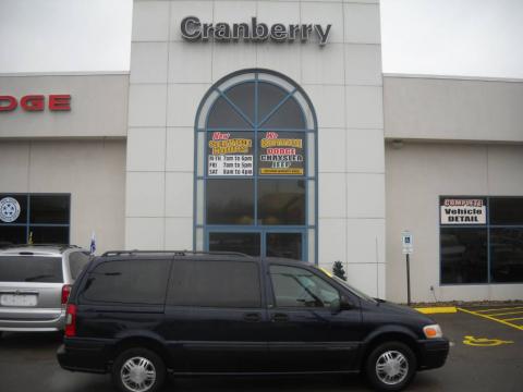 Black Sapphire Metallic Chevrolet Venture LT.  Click to enlarge.
