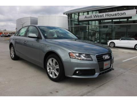 Quartz Gray Metallic Audi A4 2.0T Sedan.  Click to enlarge.