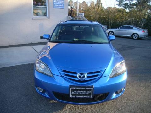 Winning Blue Mica Mazda MAZDA3 s Hatchback.  Click to enlarge.