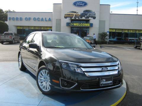 Atlantis Green Metallic Ford Fusion Hybrid.  Click to enlarge.
