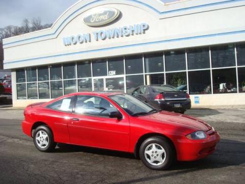 Victory Red Chevrolet Cavalier Coupe.  Click to enlarge.