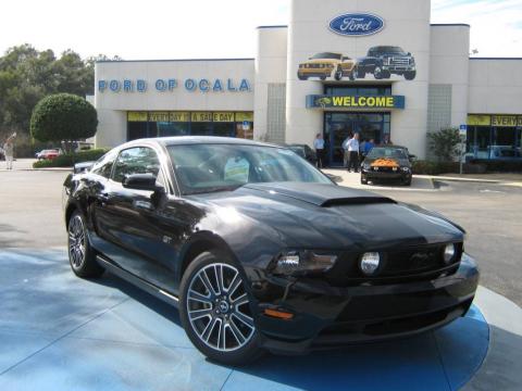 Black Ford Mustang GT Premium Coupe. Click to enlarge. Black Ford Mustang GT Premium Coupe. Click to enlarge.