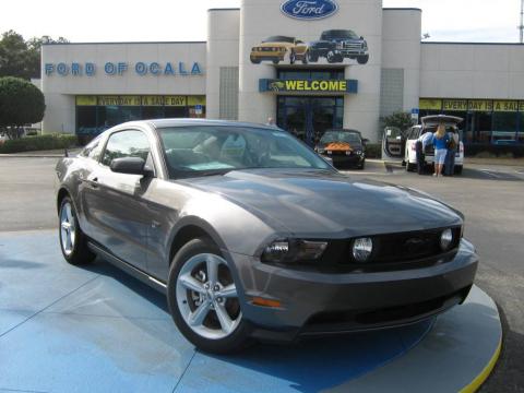Sterling Grey Metallic Ford Mustang GT Coupe.  Click to enlarge.