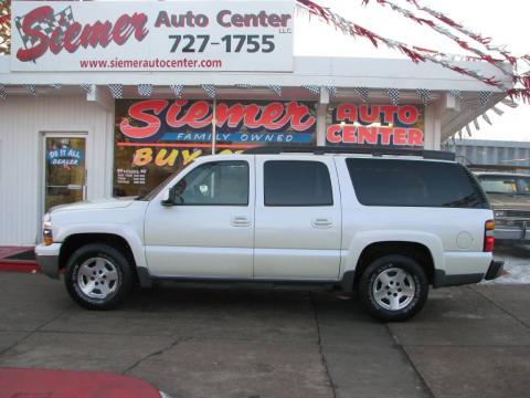 Summit White Chevrolet Suburban 1500 Z71 4x4.  Click to enlarge.