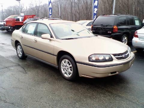 Sandstone Metallic Chevrolet Impala .  Click to enlarge.
