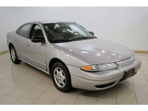 Silvermist Oldsmobile Alero GX Sedan.  Click to enlarge.