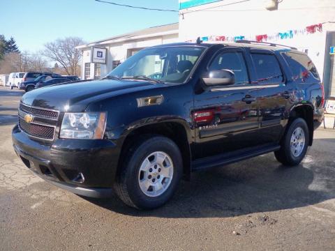 Black Chevrolet Tahoe LT 4x4.  Click to enlarge.