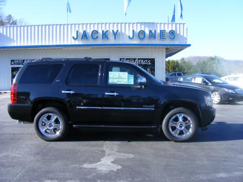 Black Granite Metallic Chevrolet Tahoe LTZ 4x4.  Click to enlarge.
