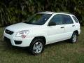 2009 Kia Sportage LX V6 4x4 Clear White