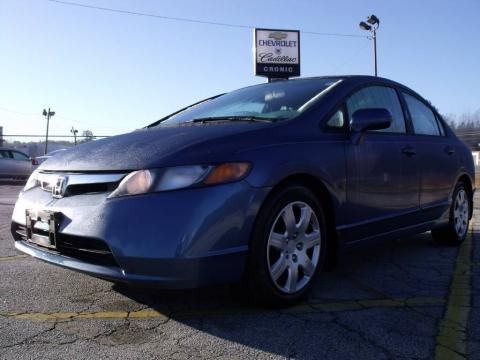 Atomic Blue Metallic Honda Civic LX Sedan. Click to enlarge. Atomic Blue Metallic Honda Civic LX Sedan. Click to enlarge.