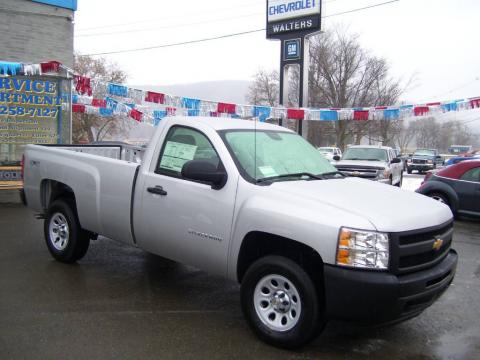 Sheer Silver Metallic Chevrolet Silverado 1500 Regular Cab 4x4. Click to enlarge. Sheer Silver Metallic Chevrolet Silverado 1500 Regular Cab 4x4. Click to enlarge.