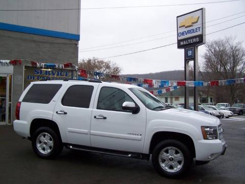 Summit White Chevrolet Tahoe Z71 4x4.  Click to enlarge.