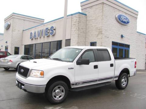 Oxford White Ford F150 XLT SuperCrew 4x4.  Click to enlarge.