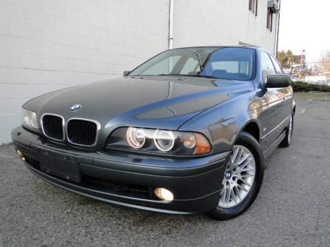 Sterling Grey Metallic BMW 5 Series 530i Sedan.  Click to enlarge.