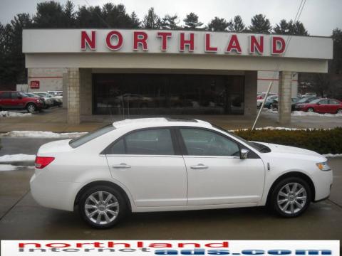 White Platinum Tri-Coat Lincoln MKZ AWD.  Click to enlarge.