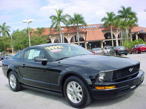 Black Ford Mustang V6 Premium Coupe. Click to enlarge. Black Ford Mustang V6 Premium Coupe. Click to enlarge.