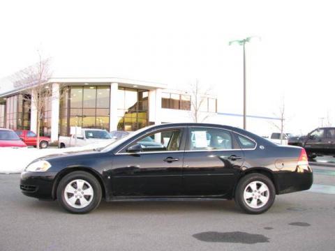Black Chevrolet Impala LT.  Click to enlarge.