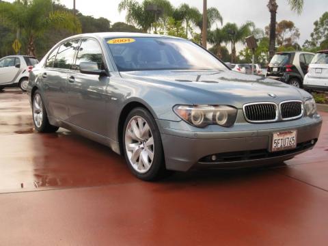 Slate Green Metallic BMW 7 Series 745Li Sedan.  Click to enlarge.