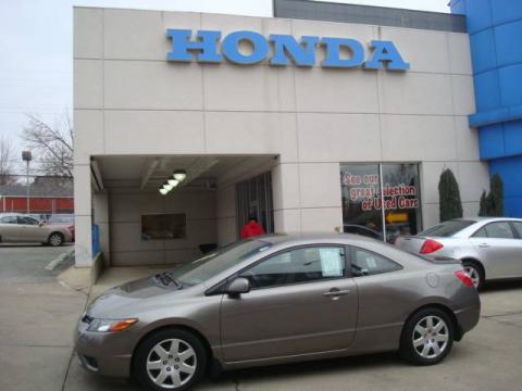 Galaxy Gray Metallic Honda Civic LX Coupe.  Click to enlarge.