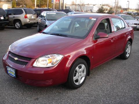 Sport Red Tint Coat Chevrolet Cobalt LT Sedan.  Click to enlarge.