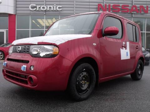 Scarlet Red Metallic Nissan Cube 1.8 S.  Click to enlarge.