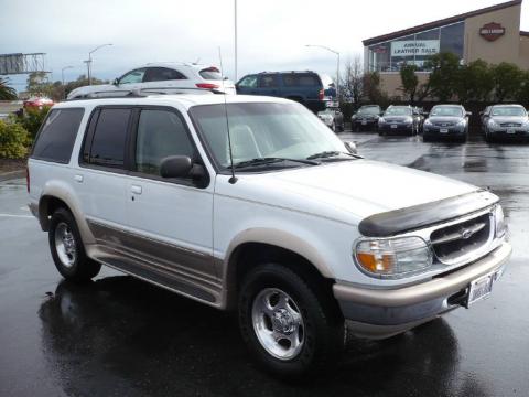 Oxford White Ford Explorer Eddie Bauer 4x4.  Click to enlarge.