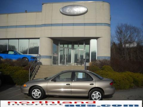 Mayan Gold Metallic Chevrolet Cavalier LS Sedan.  Click to enlarge.