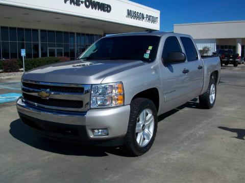 Graystone Metallic Chevrolet Silverado 1500 LT Crew Cab.  Click to enlarge.
