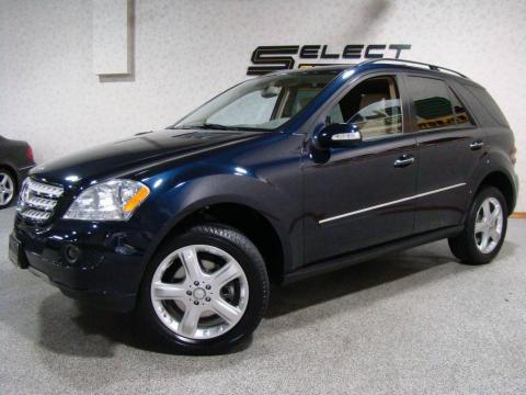 Capri Blue Metallic Mercedes-Benz ML 350 4Matic.  Click to enlarge.