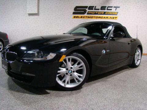 Jet Black BMW Z4 3.0i Roadster. Click to enlarge. Jet Black BMW Z4 3.0i Roadster. Click to enlarge.