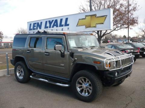 Desert Sand Metallic Hummer H2 SUV.  Click to enlarge.
