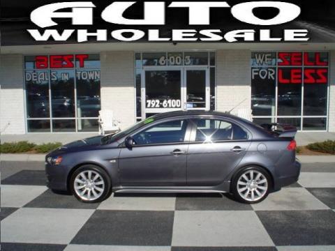 Graphite Gray Pearl Mitsubishi Lancer GTS.  Click to enlarge.
