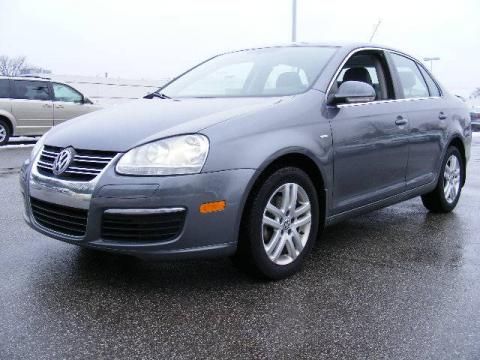 Platinum Grey Metallic Volkswagen Jetta Wolfsburg Edition Sedan.  Click to enlarge.