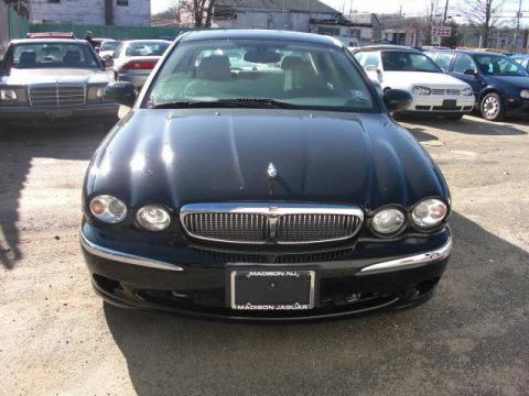 Ebony Black Jaguar X-Type 3.0.  Click to enlarge.
