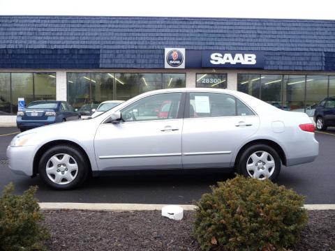 Satin Silver Metallic Honda Accord LX Sedan.  Click to enlarge.