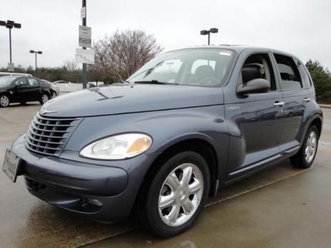 Steel Blue Pearl Chrysler PT Cruiser Limited.  Click to enlarge.