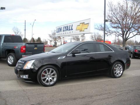 Black Raven Cadillac CTS 4 AWD Sedan.  Click to enlarge.