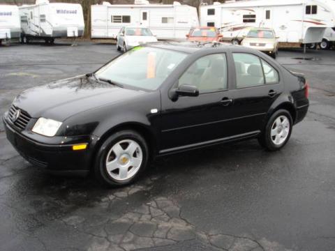 Black Volkswagen Jetta GLS Sedan.  Click to enlarge.