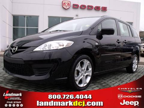 Brilliant Black Mazda MAZDA5 Sport.  Click to enlarge.