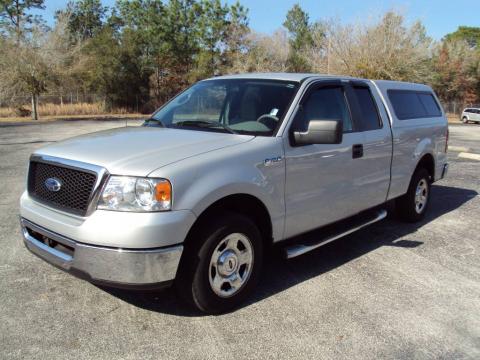 Silver Metallic Ford F150 XLT SuperCab.  Click to enlarge.