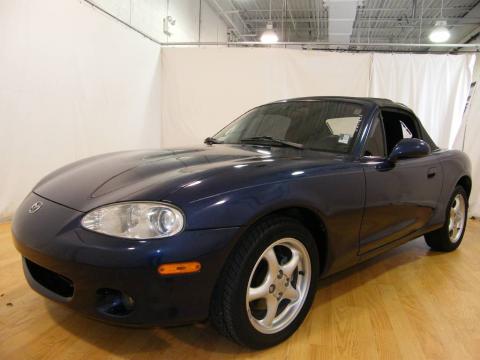Midnight Blue Mica Mazda MX-5 Miata Roadster. Click to enlarge. Midnight Blue Mica Mazda MX-5 Miata Roadster. Click to enlarge.