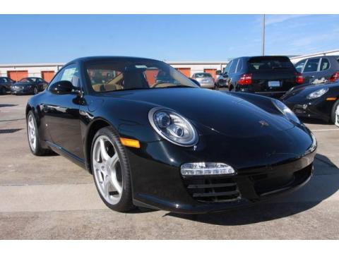 Black Porsche 911 Carrera Coupe.  Click to enlarge.