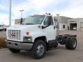 2009 GMC C Series Topkick C7500 Regular Cab Chassis Summit White