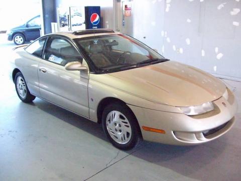 Gold Saturn S Series SC2 Coupe.  Click to enlarge.